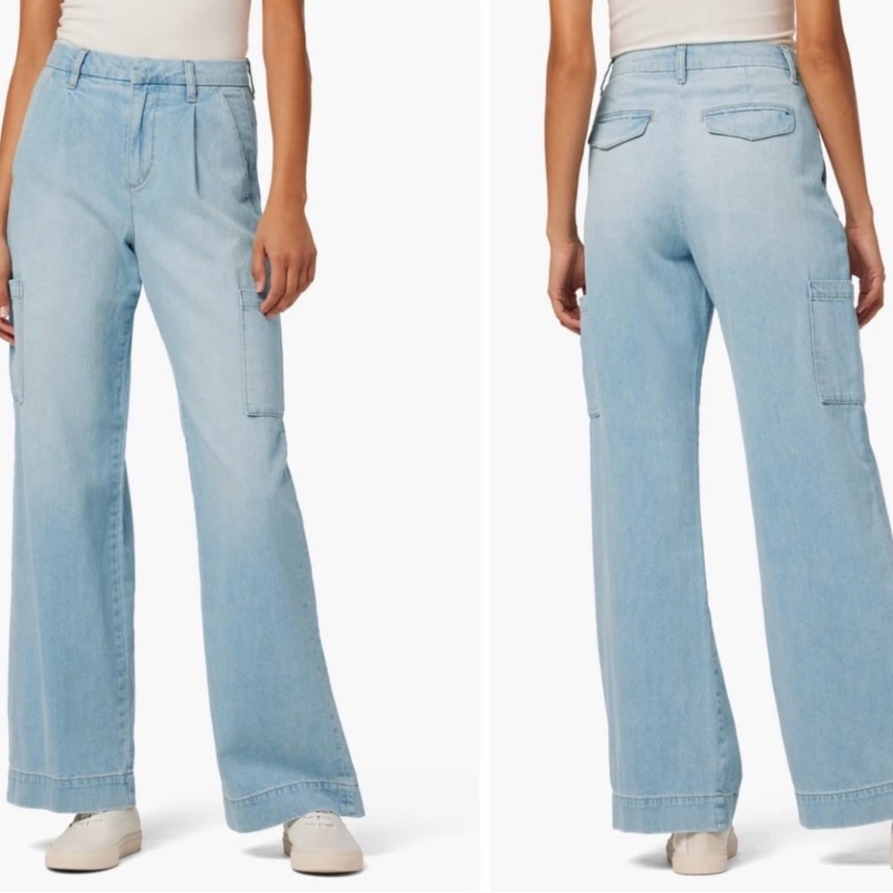 *NWT* JOE'S JEANS Petra Wide Leg Cargo Jeans - Picture 6 of 10